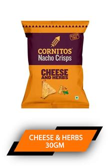 Cornitos Nachos Cheese & Herbs 30gm